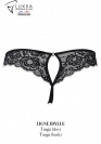 Luxxa BLUE RHINESTONE THONG 4