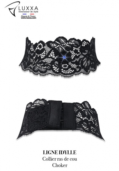 Lingerie Jewelry Luxxa Rhinestone Choker