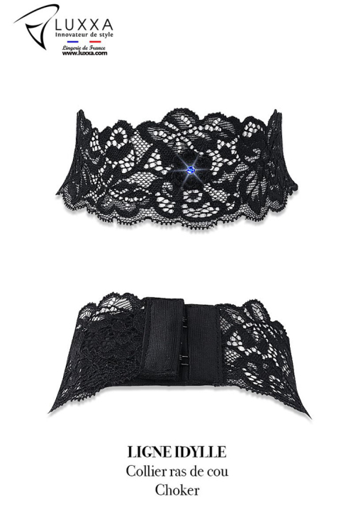 Luxxa Rhinestone Choker